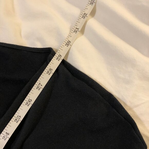 American Apparel Black Jumpsuit Plunging V-Neck Small - Picture 9 of 12